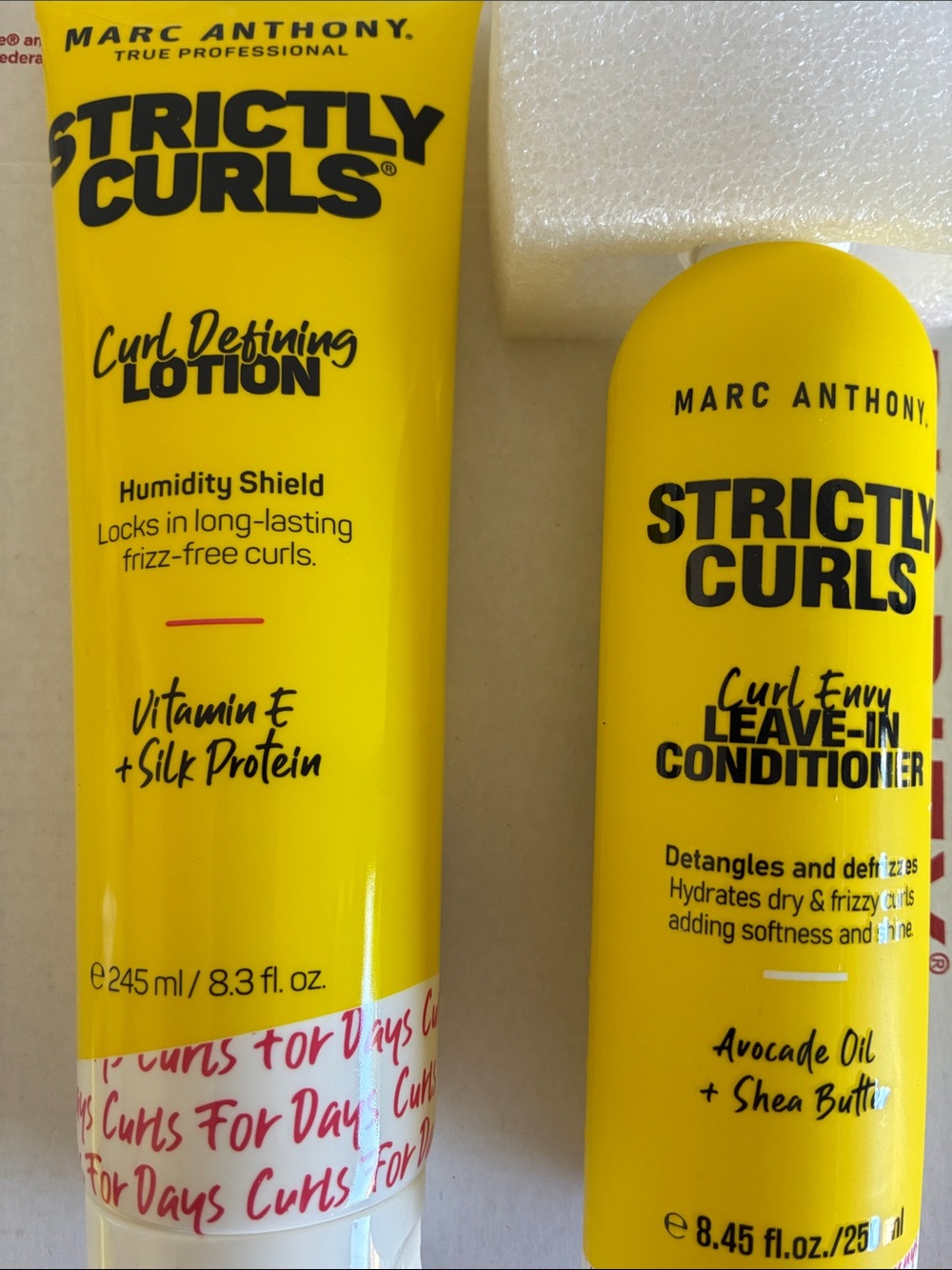 Marc Anthony Strictly Curls Curl Defining Lotion & Leave-In Conditioner Curl Env